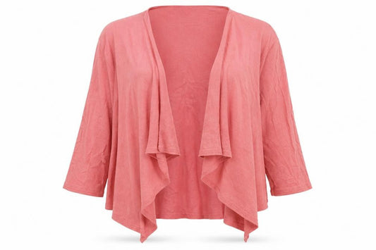 Next Womens Pink V-Neck  Cotton Cardigan Jumper Size 10