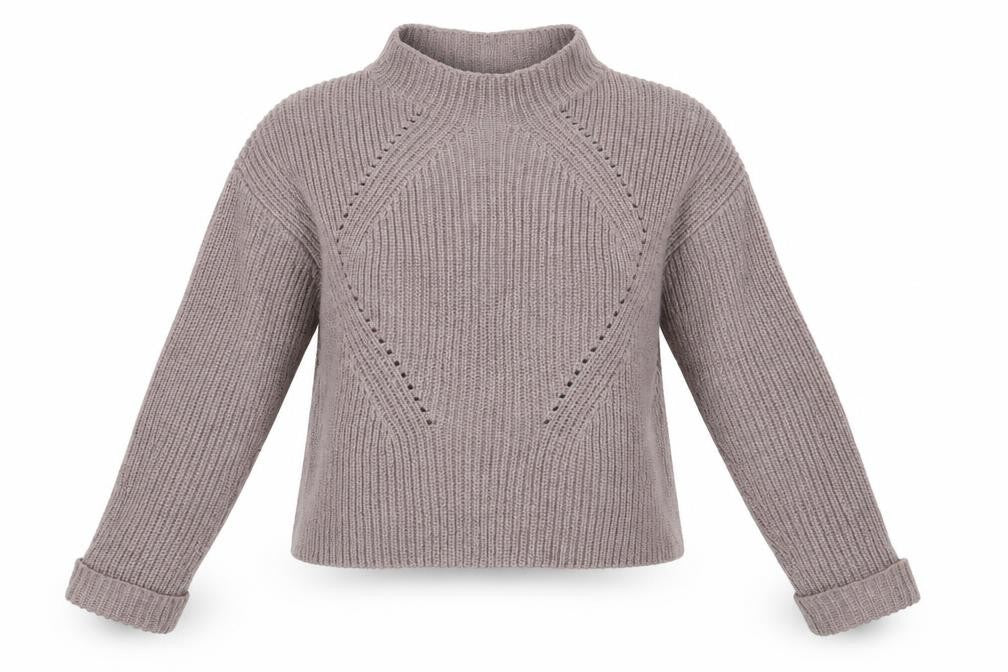 Matalan Womens Grey  Acrylic Pullover Sweatshirt Size 14  Pullover