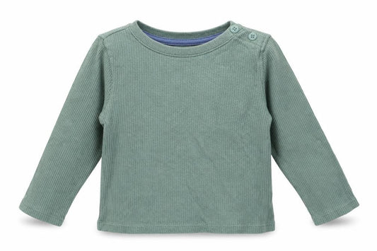 Matalan Boys Green  Cotton Basic Casual Size 12-18 Months Crew Neck Pullover