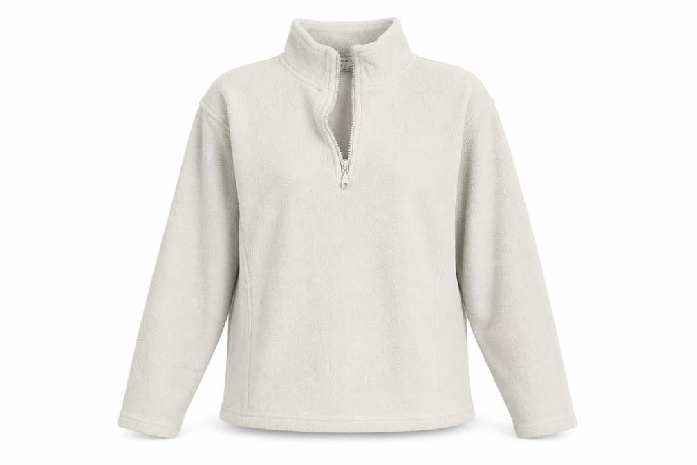 Ladies Womens Beige  Polyester Pullover Sweatshirt Size 10