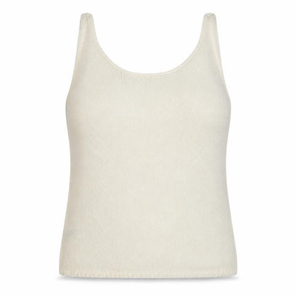Next Womens Ivory V-Neck  Polyester Vest Jumper Size 16