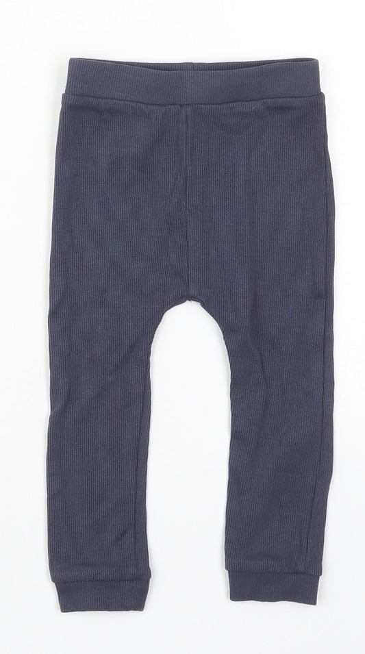 TU Baby Blue  Cotton Capri Leggings Size 18-24 Months