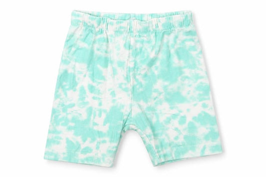 Tu Girls Green  Cotton Cropped Leggings Size 12-18 Months   - Abstract