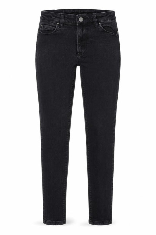 ASOS Womens Grey  Cotton Skinny Jeans Size 28 in L29 in Extra-Slim Zip