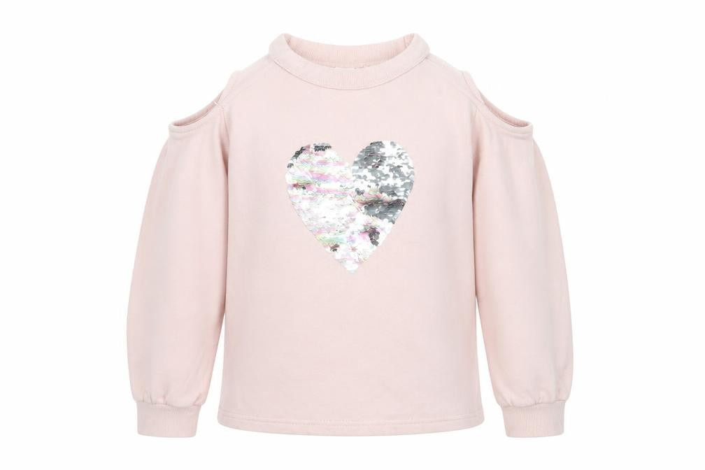 NEXT Girls Pink  Cotton Pullover Sweatshirt Size 11 Years