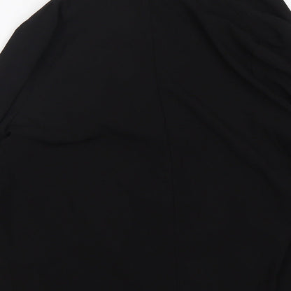 Atmosphere Womens Black  Polyester Jacket Blazer Size 8