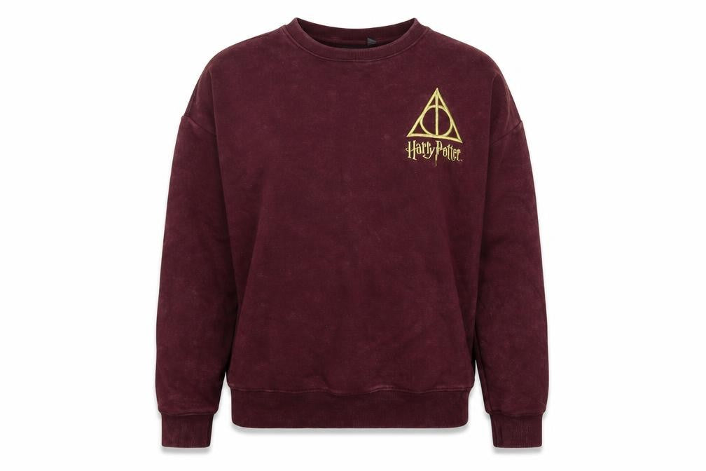 Primark Womens Purple  Cotton Pullover Sweatshirt Size XS   - Harry potter