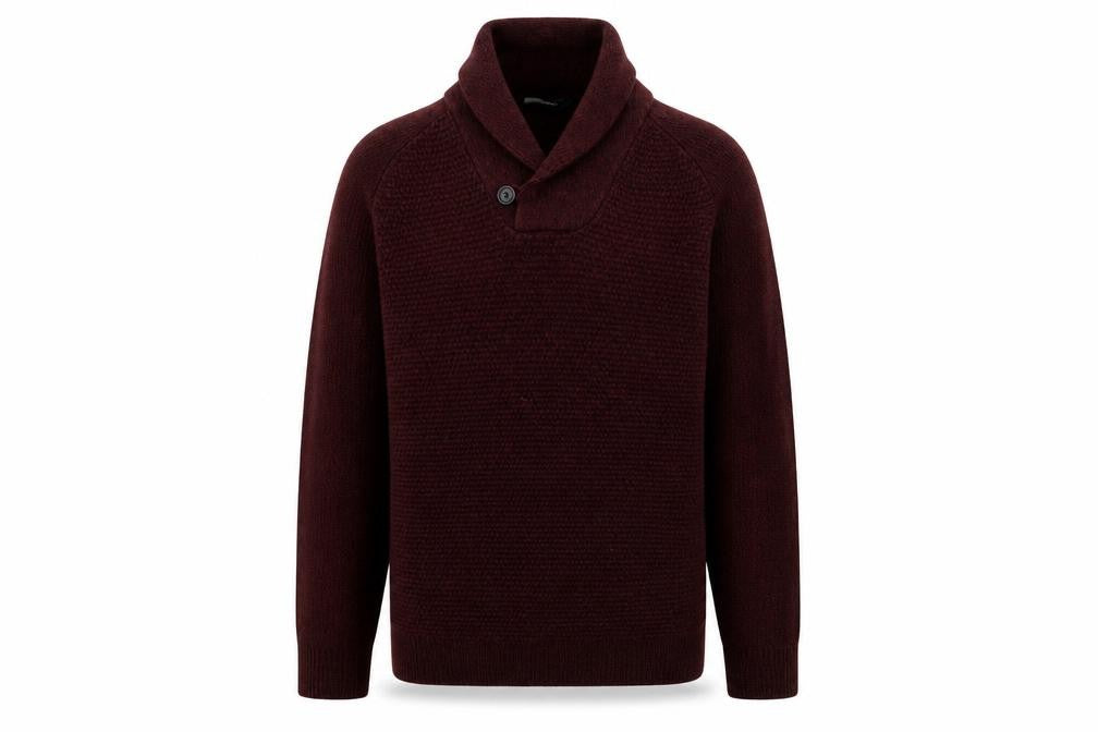 George Mens Red  Acrylic  Sweatshirt Size L