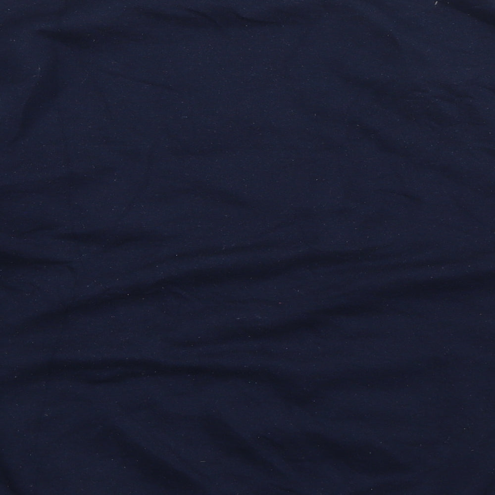 River Island Mens Blue  Cotton Pullover Sweatshirt Size S   - Couture