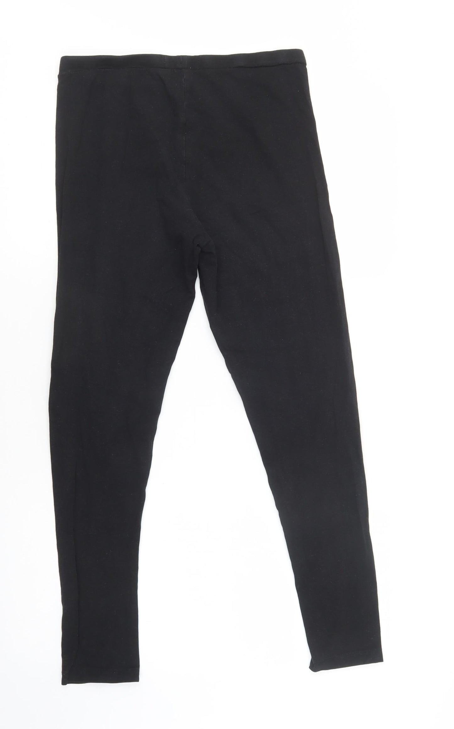 Primark Womens Black  Cotton  Leggings Size M L28 in