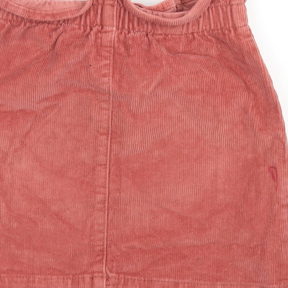 George Girls Pink  Cotton A-Line Skirt Size 2-3 Years  Regular