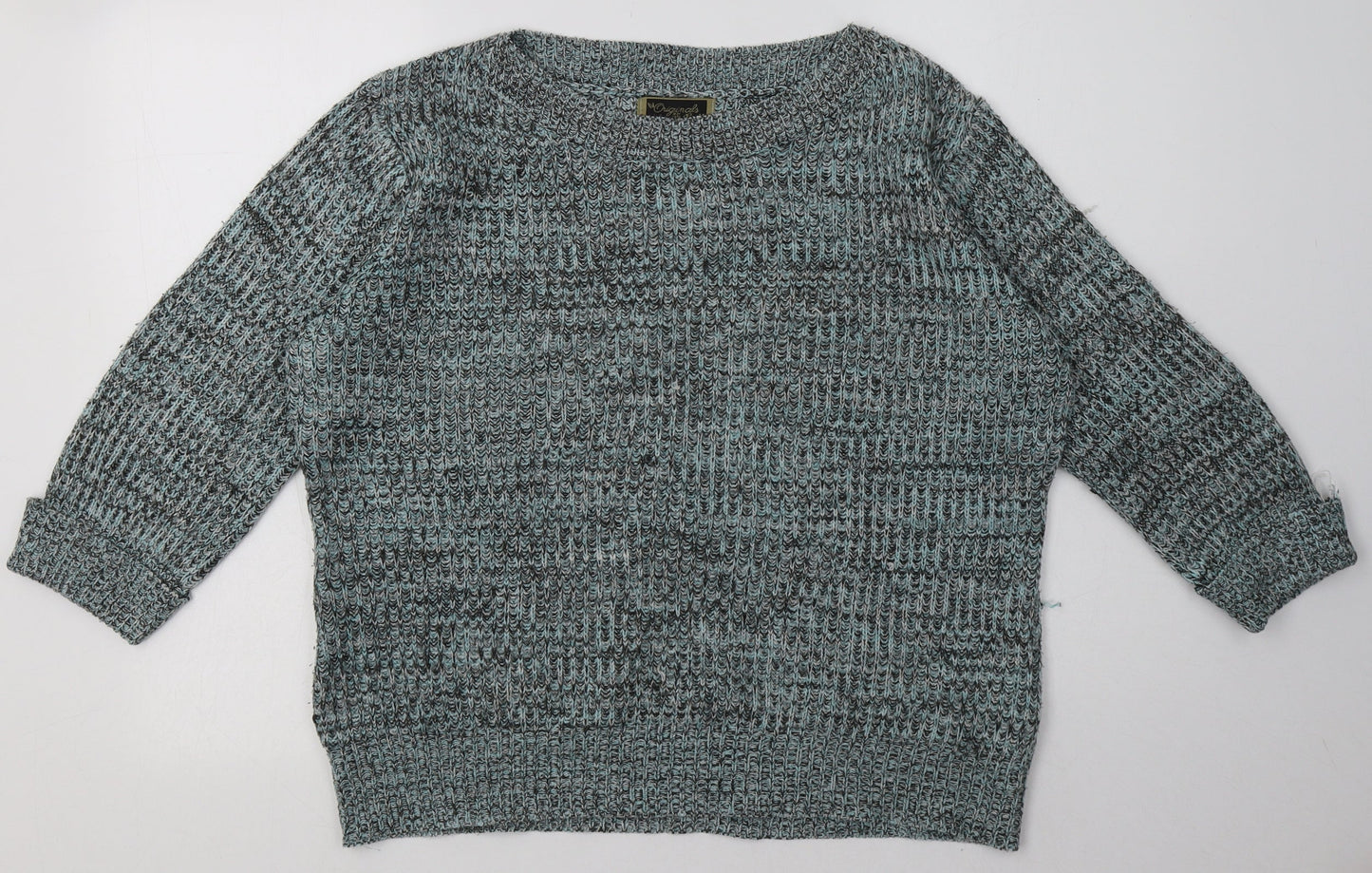 originals Womens Blue  Acrylic Pullover Sweatshirt Size M  Pullover
