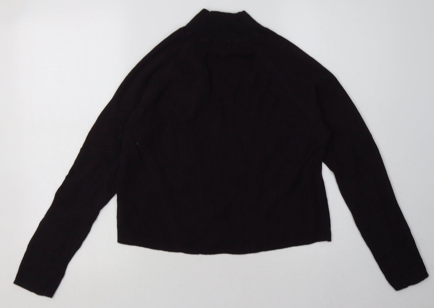 New Look Womens Purple  Viscose Pullover Sweatshirt Size 14  Pullover
