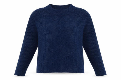 H&M Womens Blue  Acrylic Pullover Sweatshirt Size S  Pullover