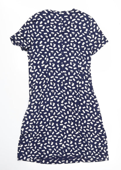 Preloved Capri Womens Blue  Viscose A-Line  Size S  Scoop Neck - Back