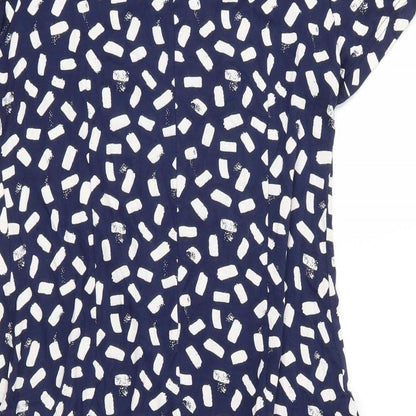 Preloved Capri Womens Blue  Viscose A-Line  Size S  Scoop Neck - Label
