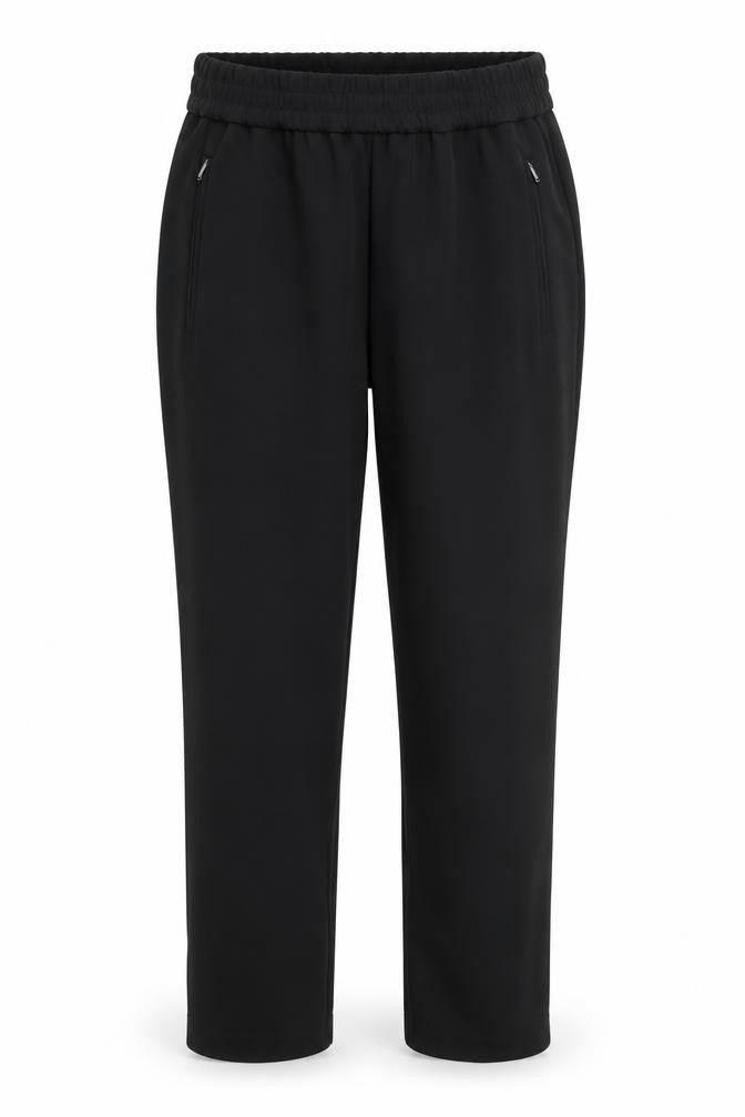 One Womens Black  Polyester Sweatpants Trousers Size S L23 in Regular