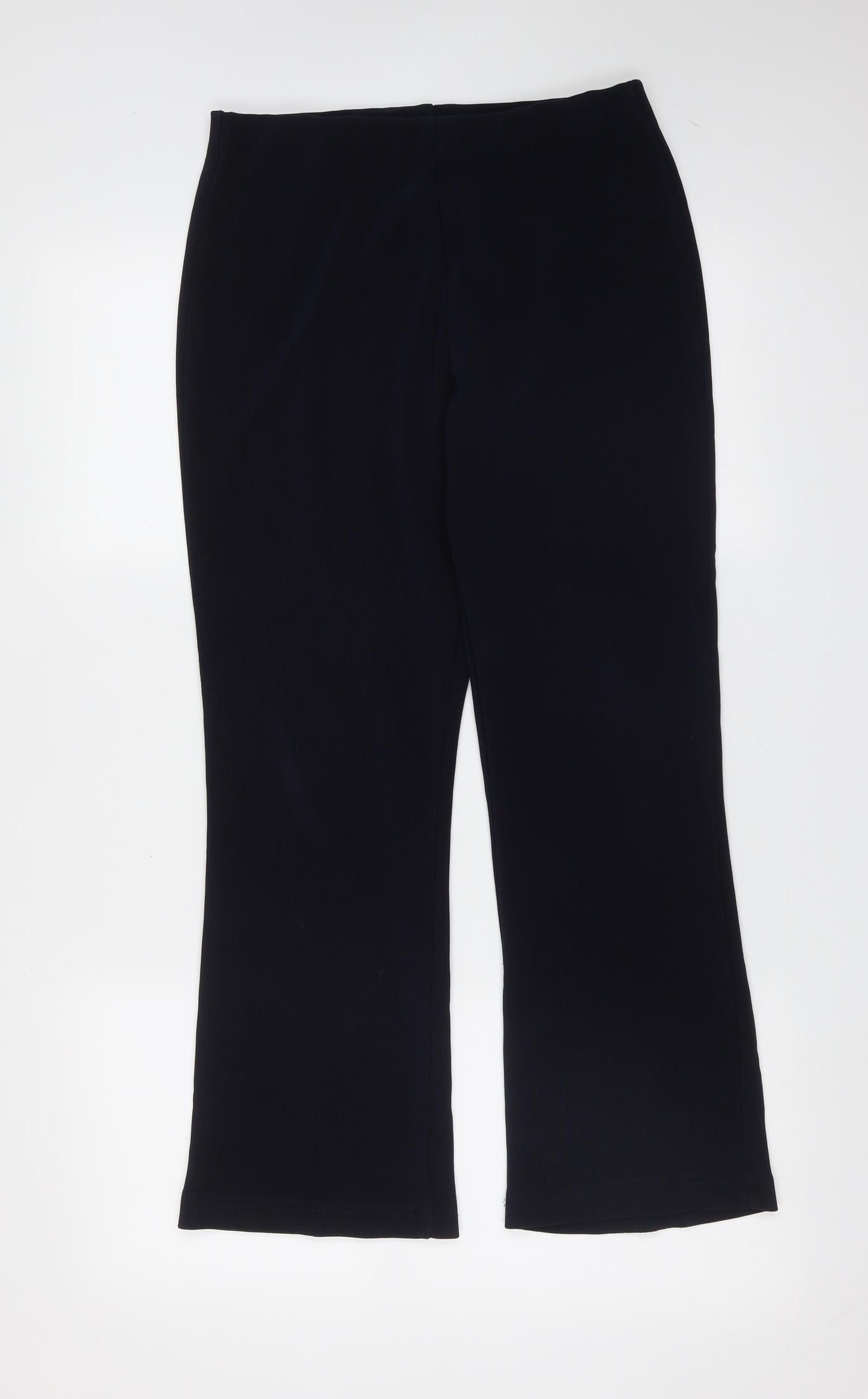 xe Womens Blue  Polyester Trousers  Size 12 L26 in Regular