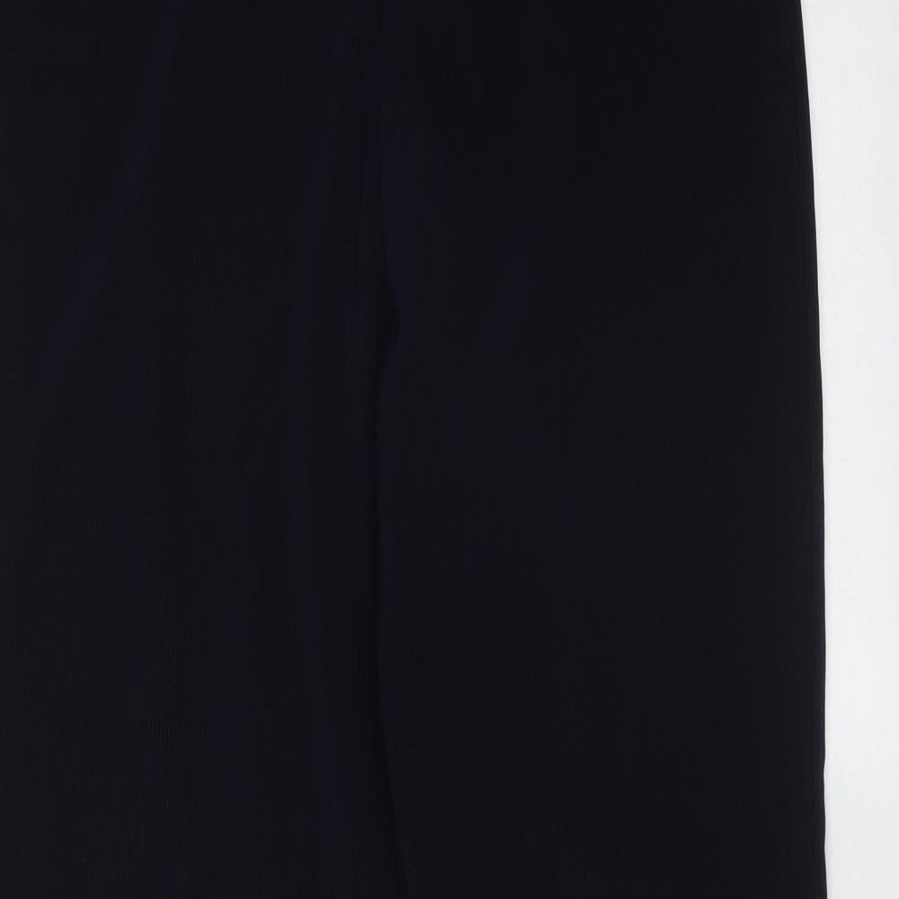 xe Womens Blue  Polyester Trousers  Size 12 L26 in Regular