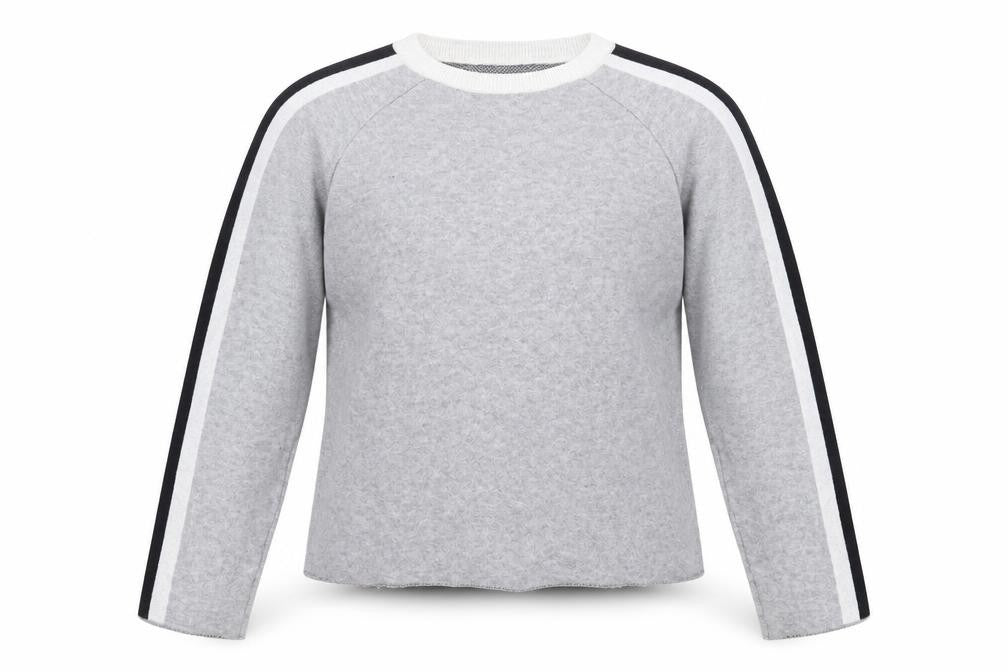 Primark Girls Grey Round Neck  Polyester Pullover Jumper Size 13-14 Years