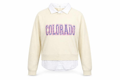 Next Womens Beige Collared  Cotton Pullover Jumper Size M
