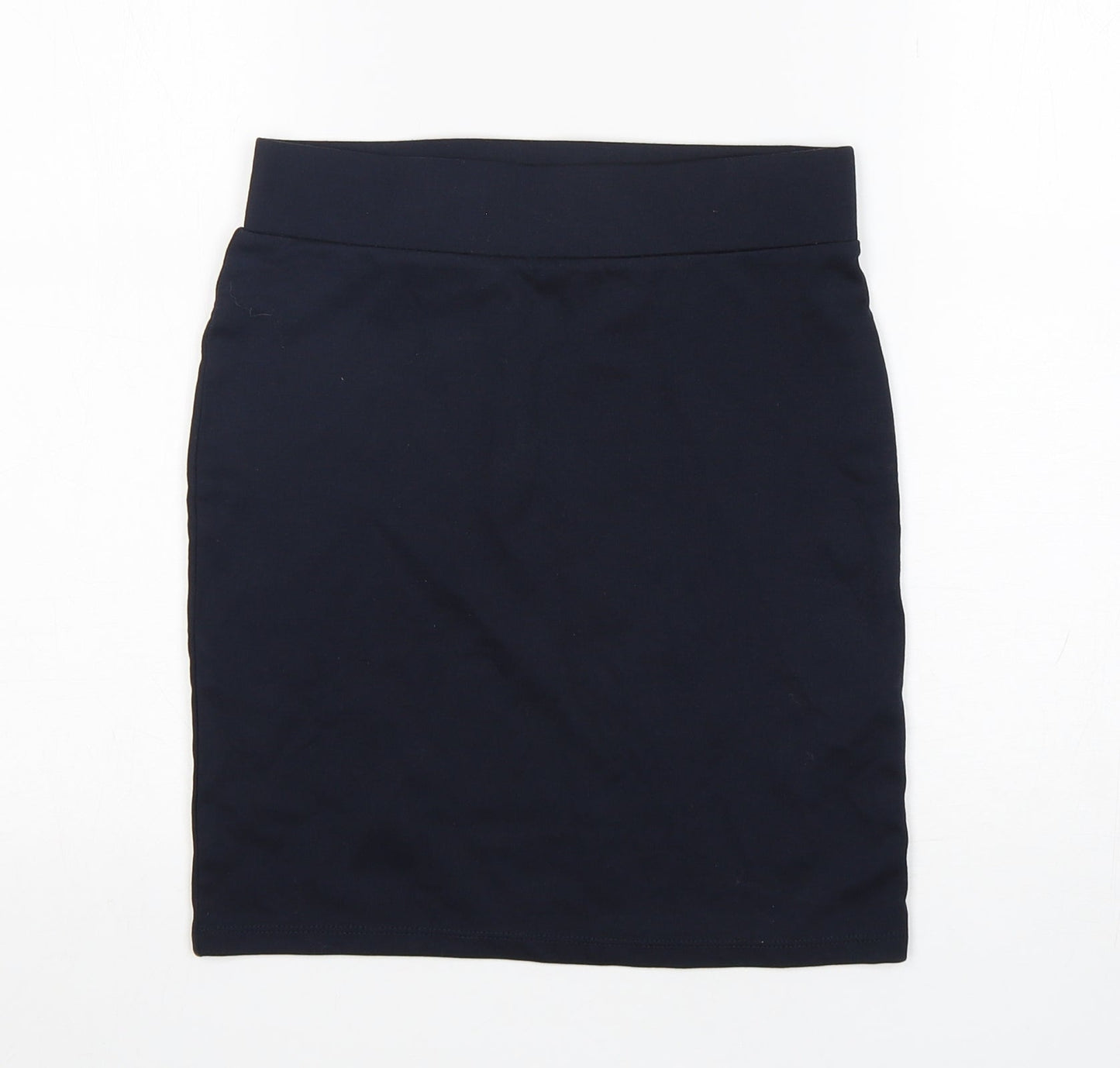George Girls Blue  Polyester Mini Skirt Size 11-12 Years  Regular