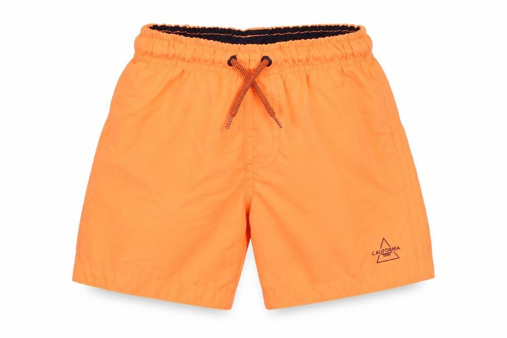 Primark Boys Orange  Polyester Sweat Shorts Size 2-3 Years  Regular Drawstring