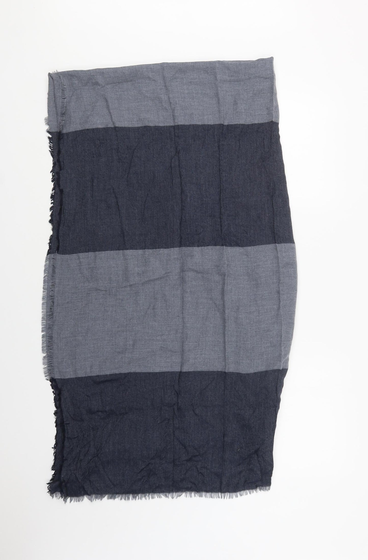 NEXT Womens Blue Striped Viscose  Shawl/Wrap