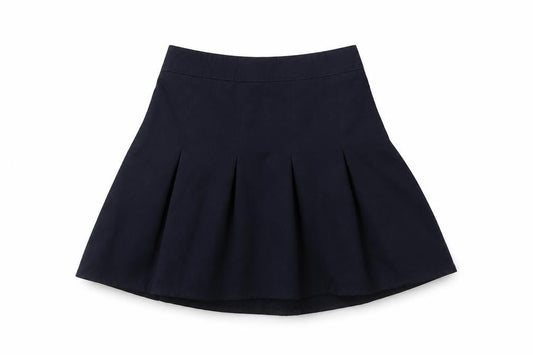 George Girls Blue  Polyester Pleated Skirt Size 3-4 Years  Regular  - School Wear