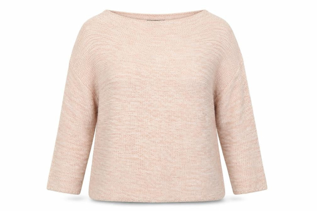 Atmosphere Womens Pink Round Neck  Acrylic Pullover Jumper Size 14