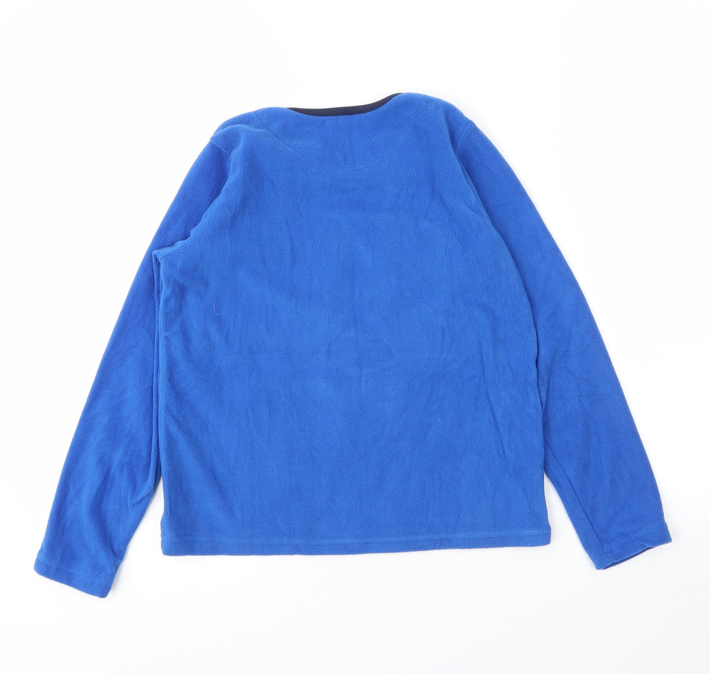 Matalan Boys Blue Round Neck  Polyester Pullover Jumper Size 10 Years