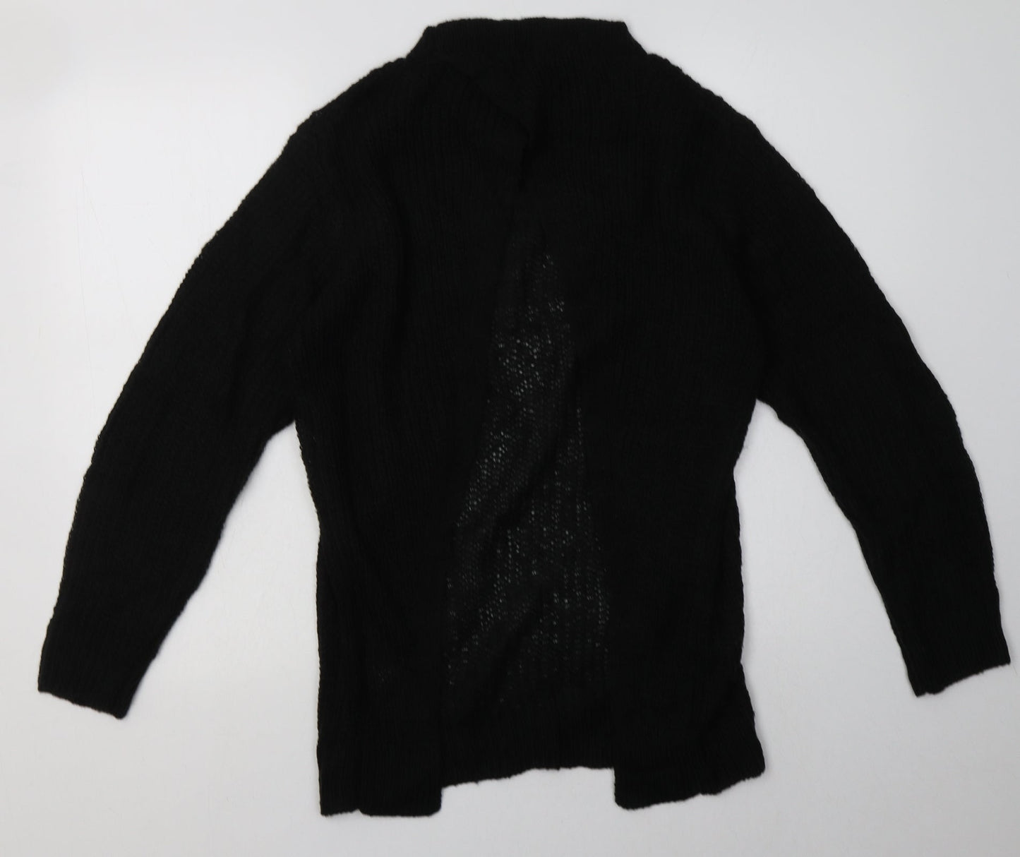 SheIn Womens Black  Acrylic Pullover Sweatshirt Size L  Pullover