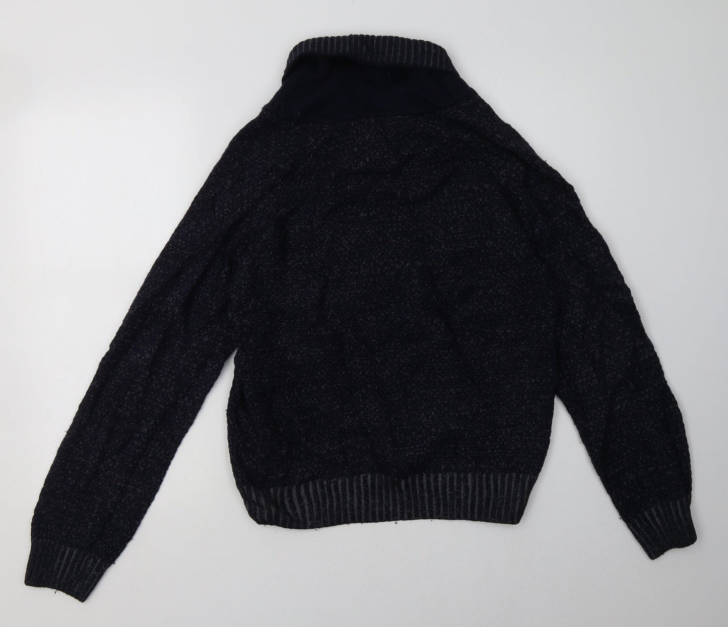Marks and Spencer Mens Blue  Acrylic Pullover Sweatshirt Size M
