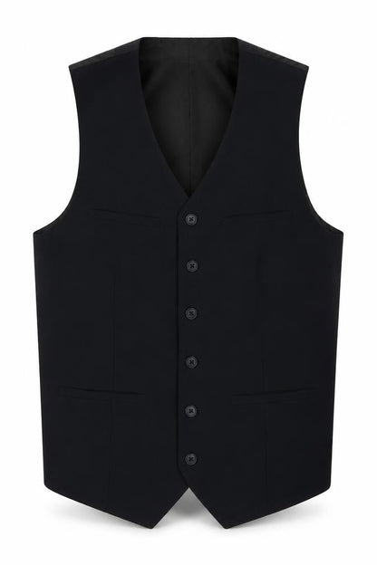 ASOS Mens Blue  Polyester Jacket Suit Waistcoat Size 36