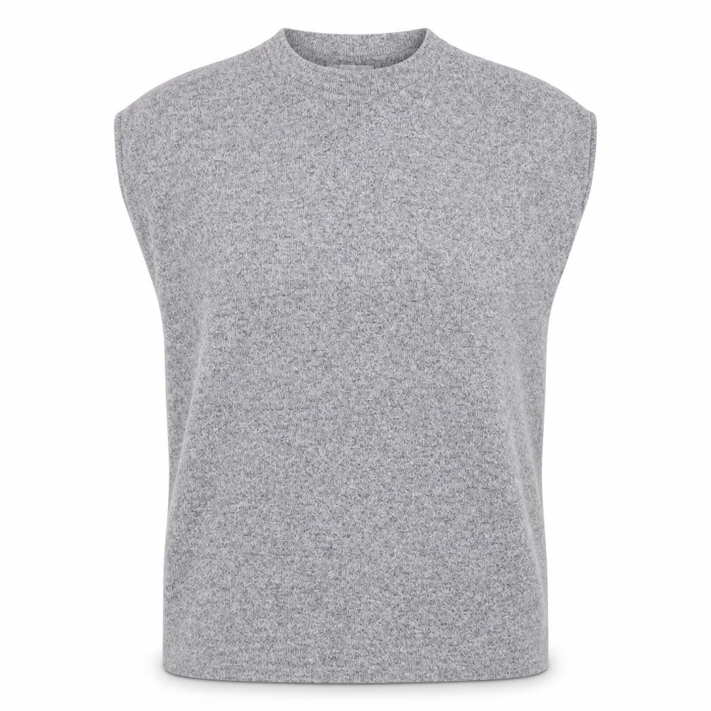 Jeff & Co Womens Grey  Polyester Basic T-Shirt Size 10 Round Neck