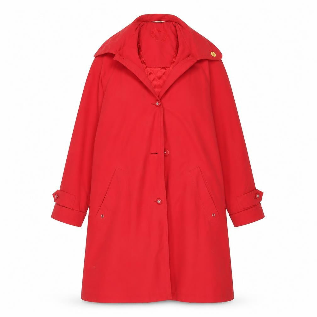 Canda Womens Red   Overcoat Coat Size 38