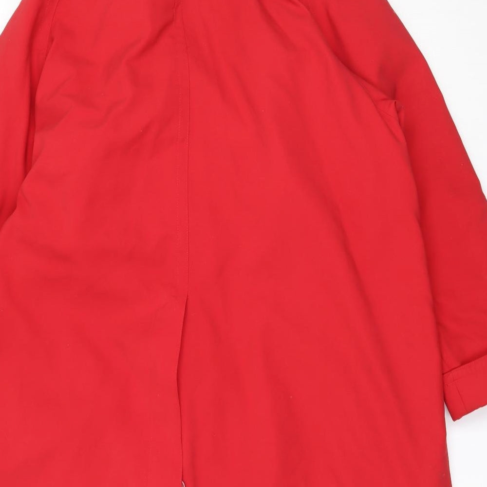 Canda Womens Red   Overcoat Coat Size 38