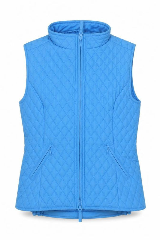Shire Girls Blue   Gilet Coat Size 2XS