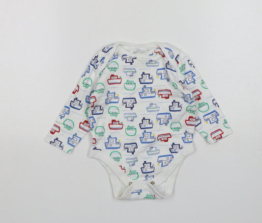F&F Boys Multicoloured  Cotton Leotard One-Piece Size 3-6 Months