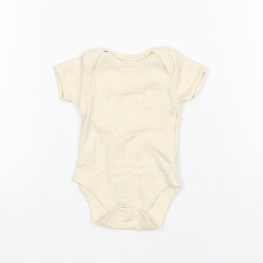 George Baby Beige  Cotton Leotard One-Piece Size Newborn