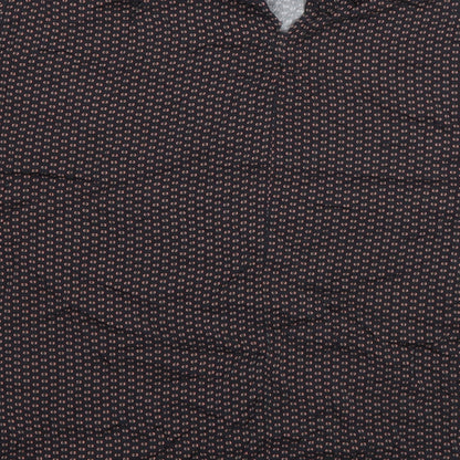 ESPRIT Womens Grey Polka Dot Viscose Basic Blouse Size 18 Roll Neck