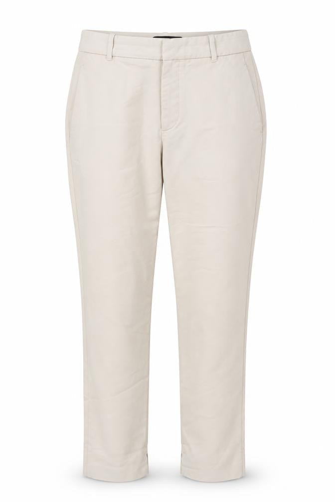 Zara Womens Beige  Polyester Blend Trousers  Size M L26 in Regular Zip