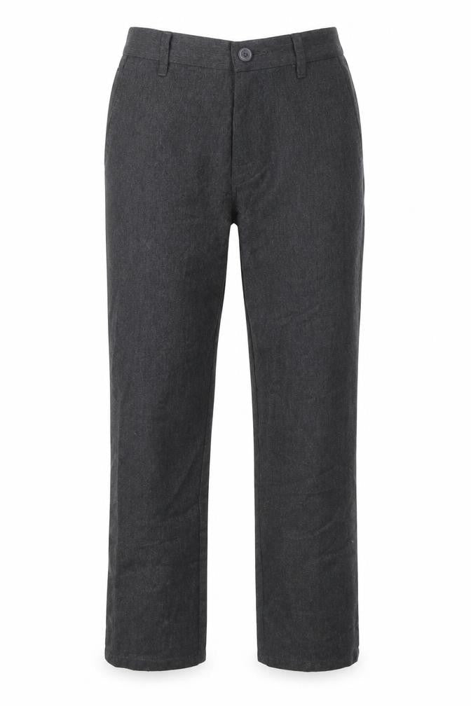 Next Boys Grey  Polyester Dress Pants Trousers Size 10 Years  Regular Button