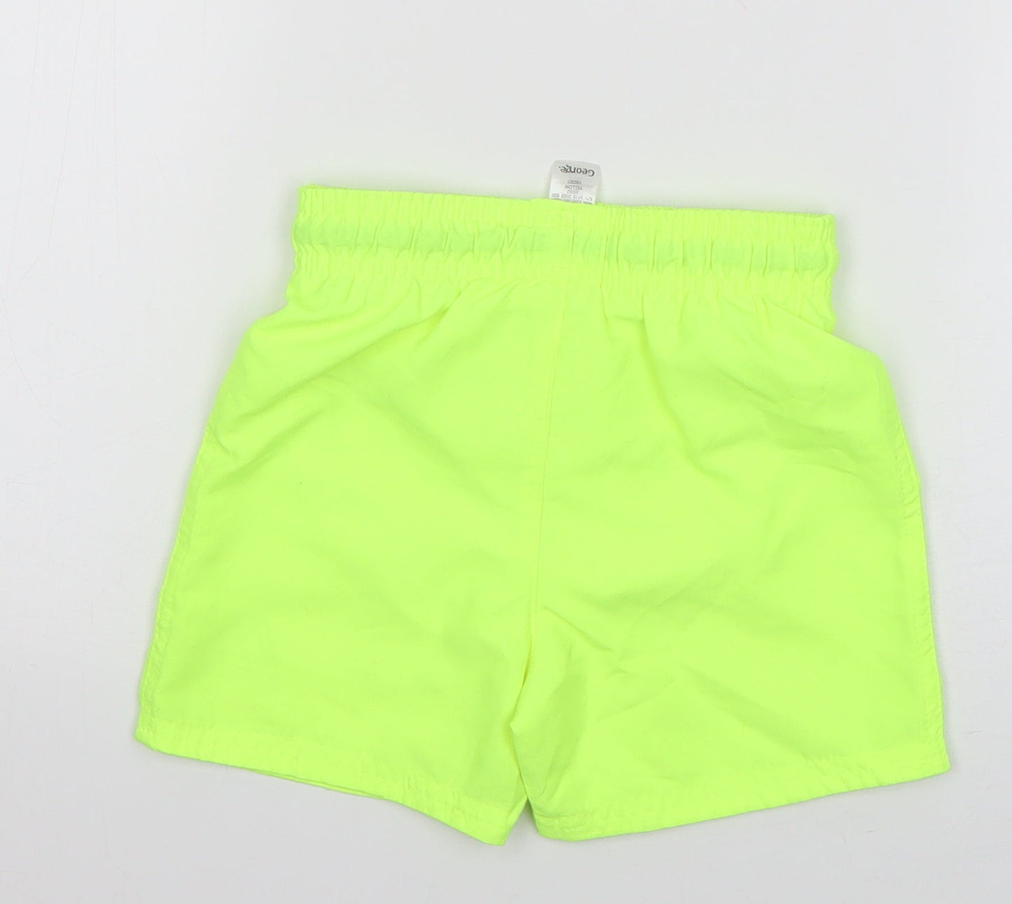 George Boys Green  Polyester Cropped Trousers Size 18-24 Months  Drawstring