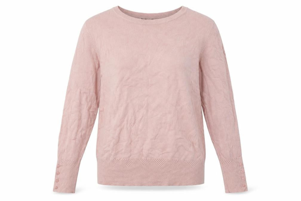 Dorothy Perkins Womens Pink  Viscose Pullover Sweatshirt Size 10  Pullover
