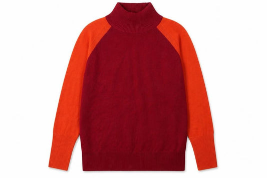 Marks and Spencer Womens Red  Acrylic Pullover Sweatshirt Size S  Pullover