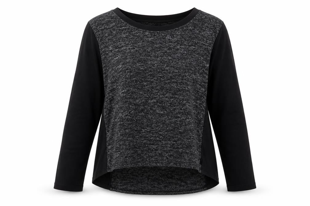dante malan Womens Grey  Viscose Pullover Sweatshirt Size L  Pullover