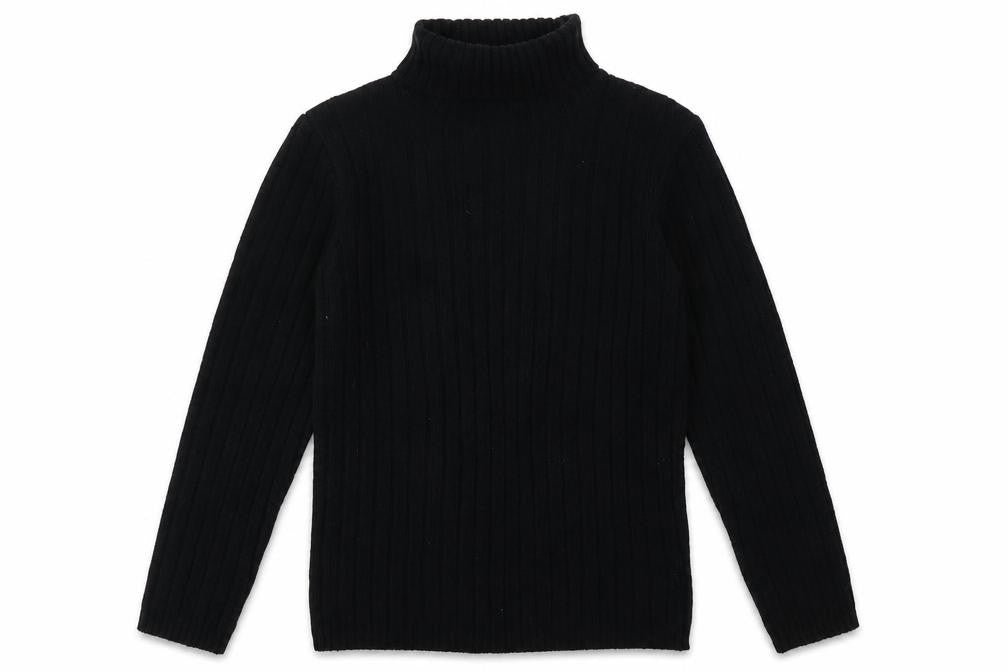 Preworn Womens Black  Acrylic Pullover Sweatshirt Size 12  Pullover