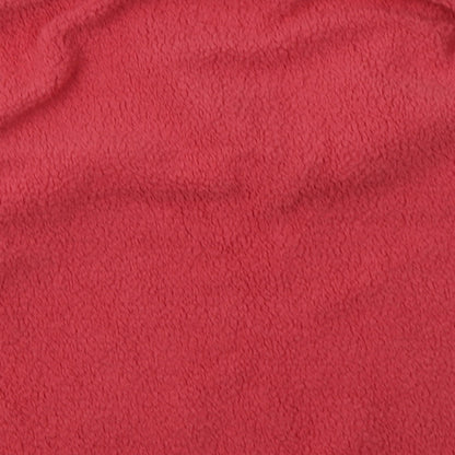 EWM Womens Pink  Polyester Pullover Sweatshirt Size M  Button