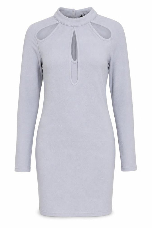 AX Paris Womens Blue  Polyester Mini  Size 8  Round Neck